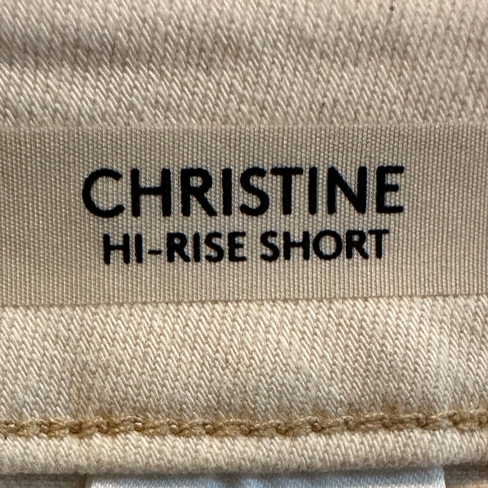Liverpool Cream High Waist Tailored Shorts - Picture 7 of 14